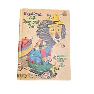 Richard Scarry's Vintage 1967 Best Story Book Ever 82 Stories & Poems